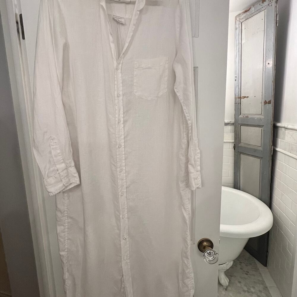 Frank and Eileen Rory white linen Dress